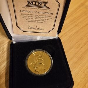 Commemorative Gold Coin with Display Case